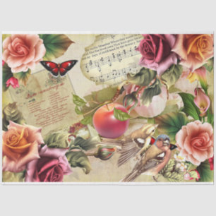Four Seasons Collage Design Series 2 Tissue Paper