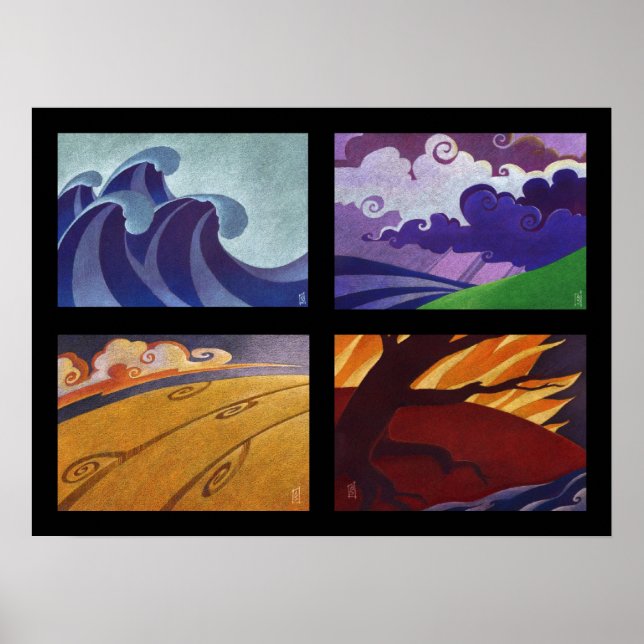 Four Seasons - Four Elements Poster (Front)