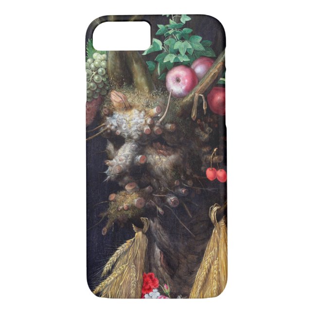 Four Seasons in One Head, Arcimboldo Case-Mate iPhone Case (Back)