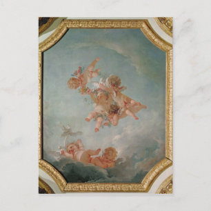 Four Seasons in the Salle du Conseil - Spring Postcard
