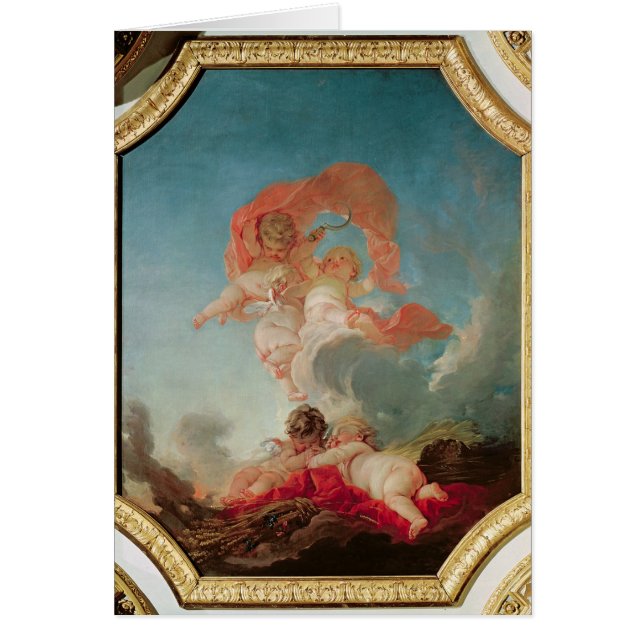 Four Seasons in the Salle du Conseil  - Summer (Front)