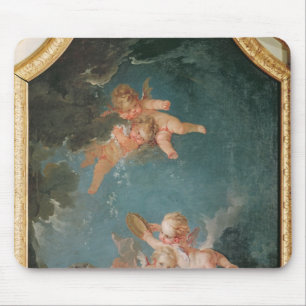 Four Seasons in the Salle du Conseil  - Winter Mouse Pad