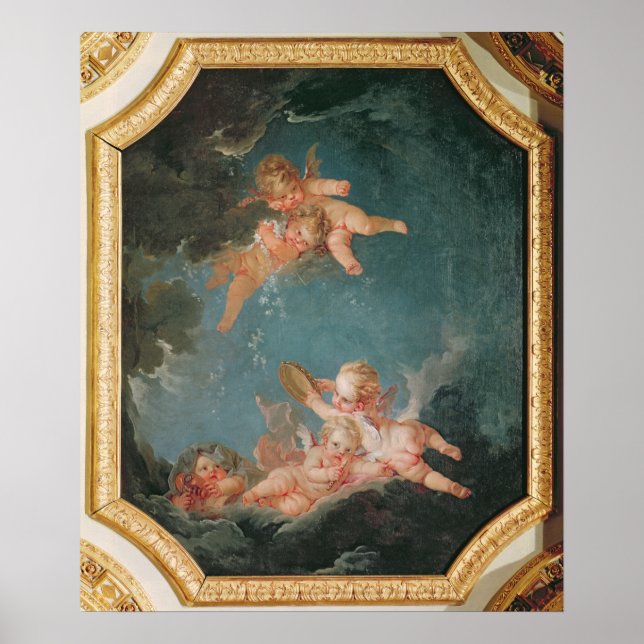 Four Seasons in the Salle du Conseil  - Winter Poster (Front)