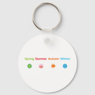 Four Seasons Keychain