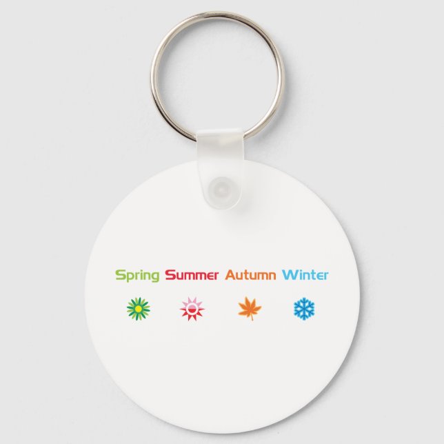 Four Seasons Keychain (Front)