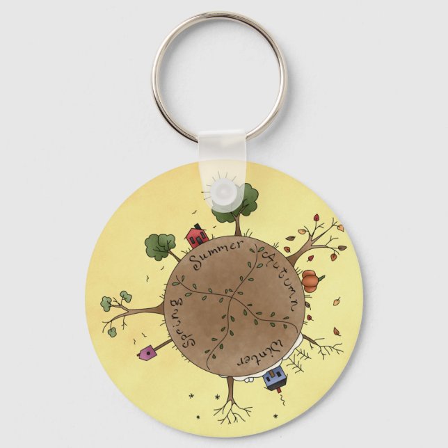 Four Seasons Keychain (Front)