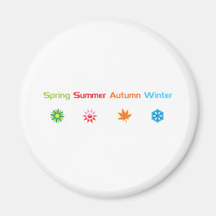 Four Seasons Magnet