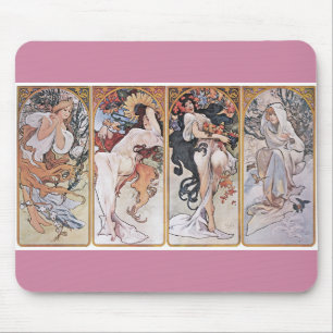 Four Seasons, Mucha Mouse Pad