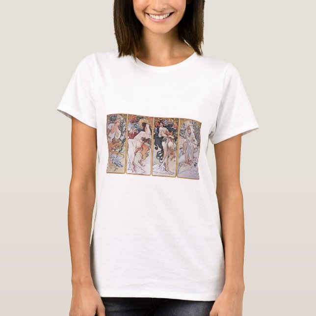 Four Seasons, Mucha T-Shirt (Front)