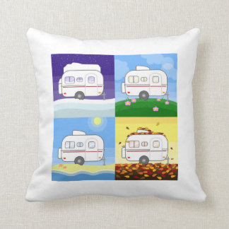 Four Seasons of Scamp Pillow