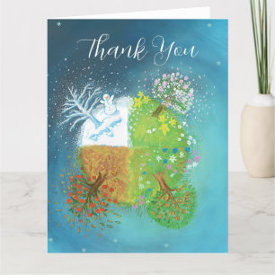 Four Seasons on Earth  Thank You Card