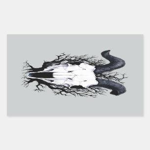 Four Seasons Skulls: Winter Chill Sticker