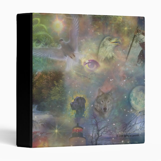 Four Seasons - Spring Summer Winter Fall Binder (Front/Spine)