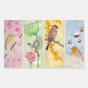 Four Seasons Sticker
