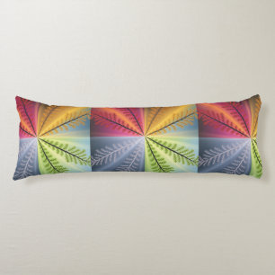 Four Seasons Tree Abstract Body Pillow