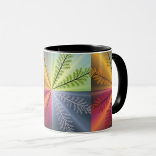 Four Seasons Tree Abstract Mug