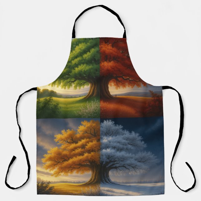 Four Seasons Tree Apron (Front)