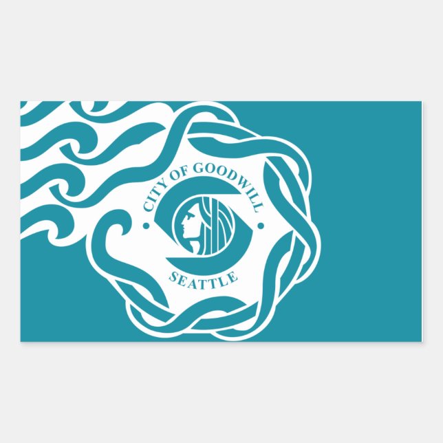 FOUR Seattle Flag Sticker (Front)