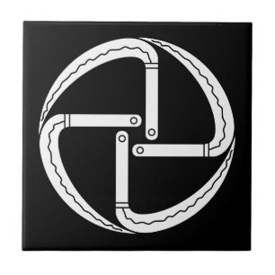 four sickles tile