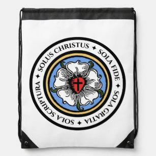 Four Solas - Lutheran Drawstring Bag