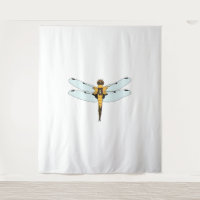 four spotted dragonfly
