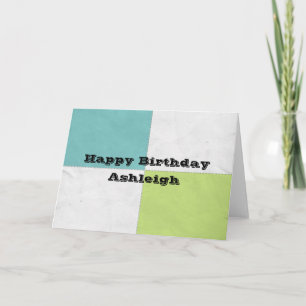 Four Squares Card