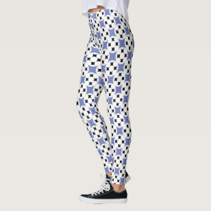 Four Star Circle by Kenneth Yoncich Leggings