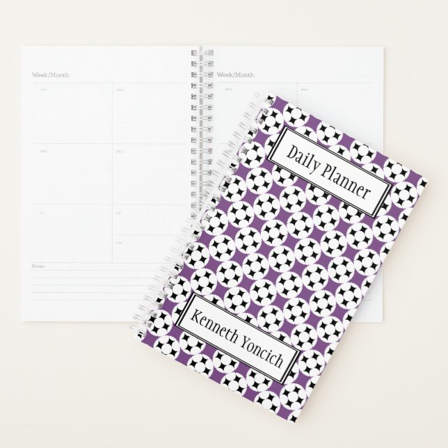 Four Star Circle by Kenneth Yoncich Planner (Display)