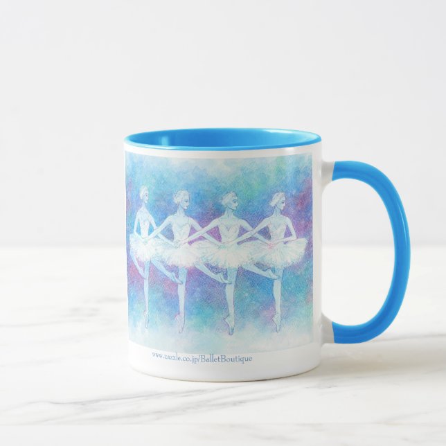four swan dance mug (Right)