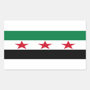 FOUR Syria Flag Sticker