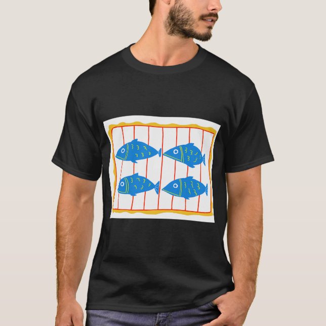 Four Tinned Fish T-Shirt (Front)