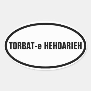 FOUR Torbat-e Heydarieh Oval Sticker