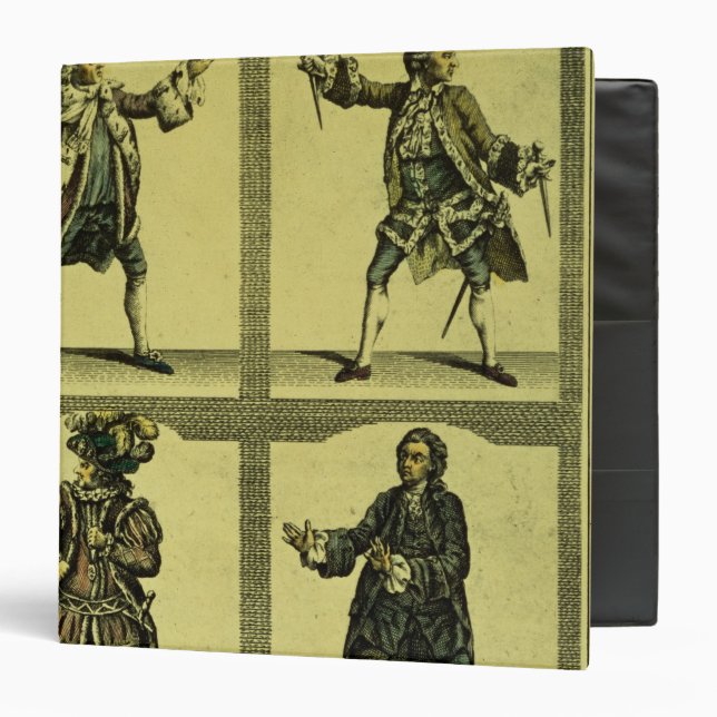 Four Tragic Roles Binder (Front/Inside)