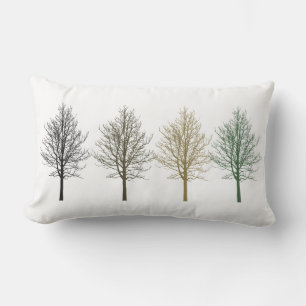 Four Trees Lumbar Pillow