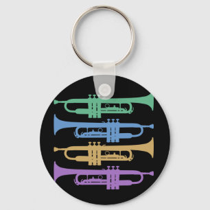 Four Trumpets Keychain