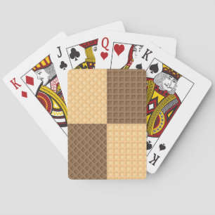 Four Wafers Playing Cards