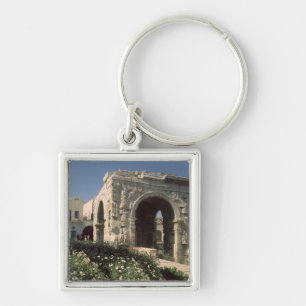 Four-way Arch of Marcus Aurelius and Lucius Keychain