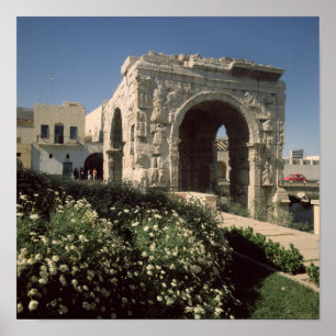 Four-way Arch of Marcus Aurelius and Lucius Poster