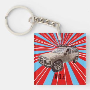 Four-wheel Drive Keychain