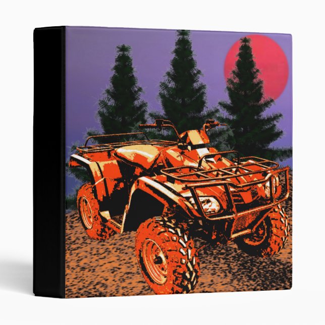 Four Wheeler Avery Binder (Front/Spine)