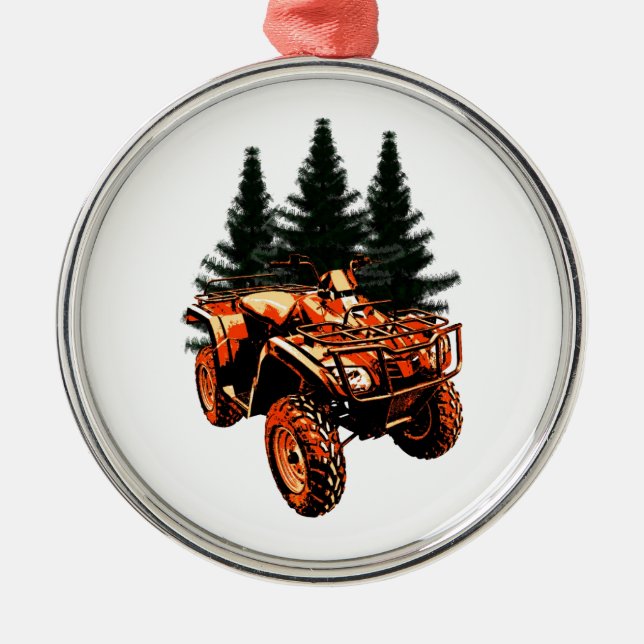 Four Wheeler Ornament (Front)