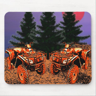 Four Wheele's Mousepad