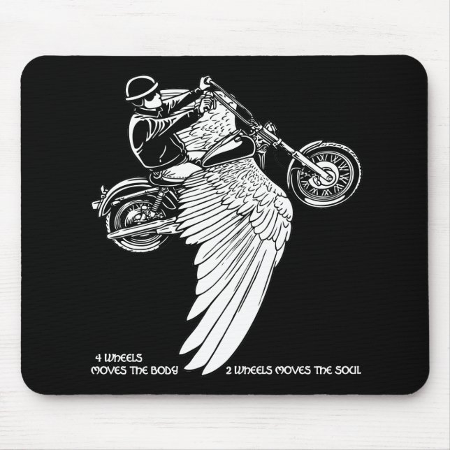 Four Wheels II Mouse Pad (Front)