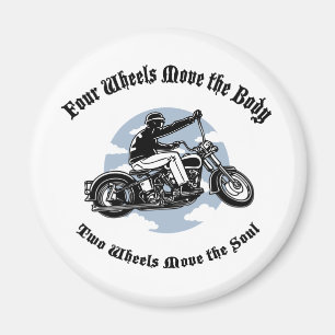 Four Wheels III Magnet