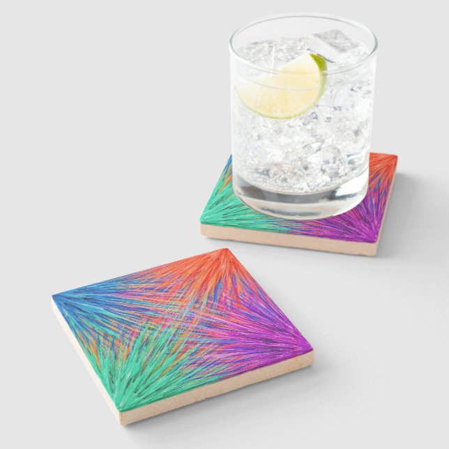 Four Winds Stone Coaster (Side)