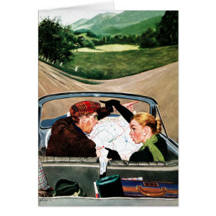 Fourchette dans la route