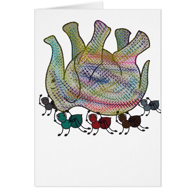 Fourmi contre l'éléphant (Devant)