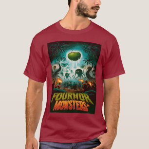 Fourmor Monsters: The Invasion Begins T-Shirt