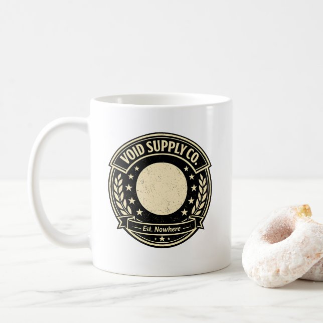 Fournisseur de Vide Cie Établie Nulle Part Tasse à (Avec donut)