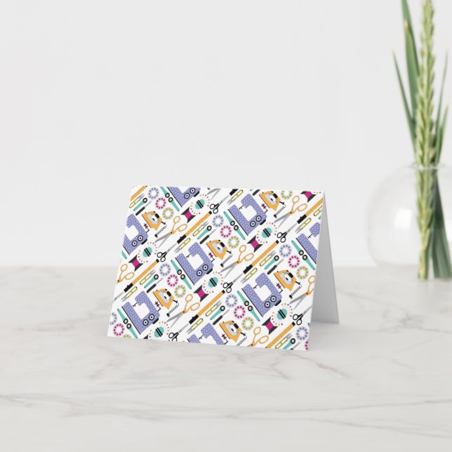 Fournitures et outils de couture modernes Motif (Devant)